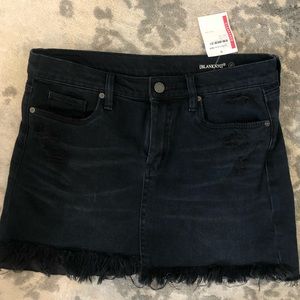BlankNYC - new distressed jean skirt